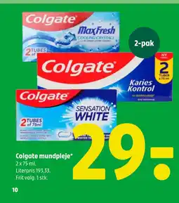 Coop 365 Colgate mundpleje tilbud