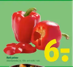 Coop 365 Rød peber tilbud