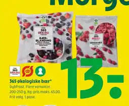 Coop 365 365 økologiske bær tilbud