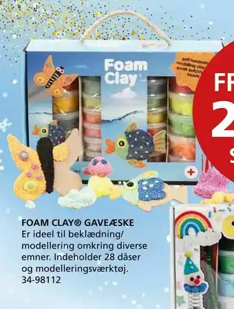 Foam clay® gaveæske