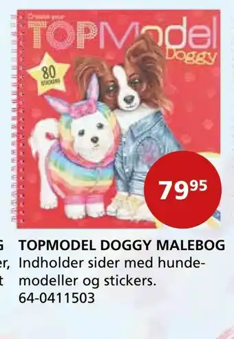 Kon-Tur Topmodel doggy malebog tilbud