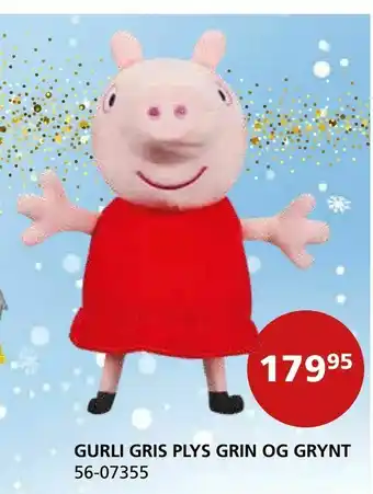 Gurli gris plys grin og grynt