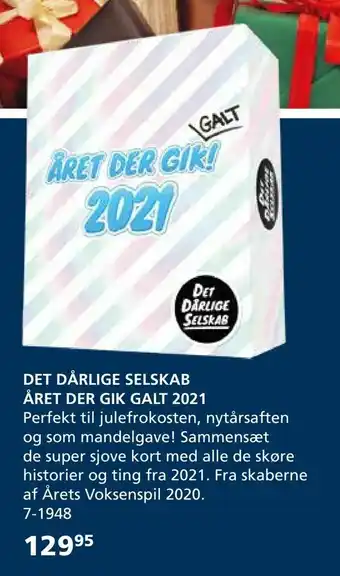 Det dårlige selskab året der gik galt 2021