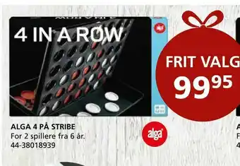Alga 4 på stribe