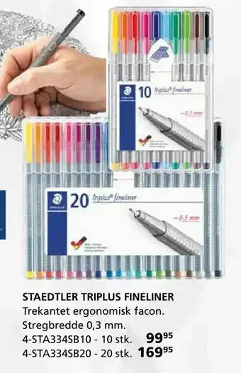 Staedtler triplus fineliner