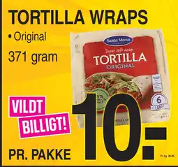 ABC Lavpris TORTILLA WRAPS tilbud
