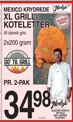 ABC Lavpris XL GRILLKOTELETTER tilbud