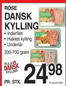 ABC Lavpris DANSK KYLLING tilbud