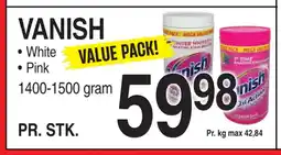 ABC Lavpris VANISH tilbud