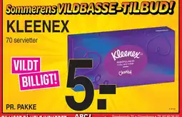 ABC Lavpris KLEENEX tilbud