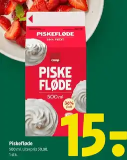 Coop 365 Piskefløde 36% tilbud
