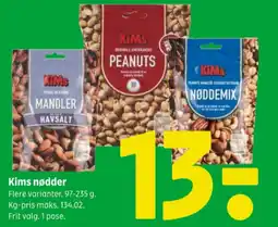 Coop 365 KiMs Peanuts tilbud