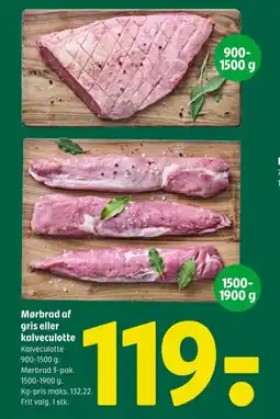 Coop 365 Kalveculotte tilbud