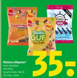 Coop 365 Lakridspiber Mini tilbud