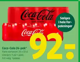 Coop 365 Cola tilbud