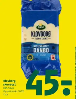 Coop 365 Skæreost Danbo Mellemlagret tilbud