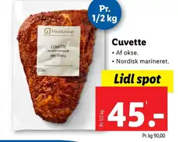 Lidl Oksecuvette tilbud