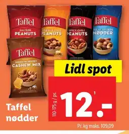 Lidl Saltede Peanuts tilbud