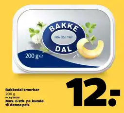 Netto Bakkedal smørbar tilbud
