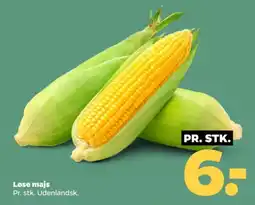 Netto Løse majs tilbud