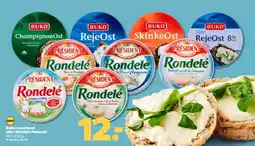 Netto Buko smelteost eller Rondelé flødeost tilbud
