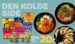 Netto Kitchen Joy Thai Cube eller plantebaseret gyoza tilbud