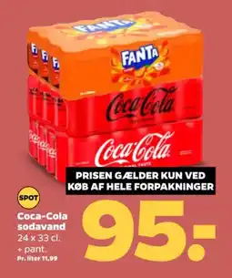 Netto Coca-Cola sodavand tilbud