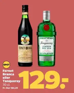 Netto Fernet Branca eller Tanqueray tilbud