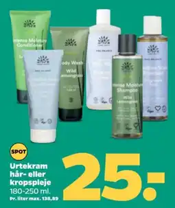 Netto Urtekram hår- eller kropspleje tilbud