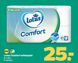 Netto Lotus Comfort toiletpapir tilbud