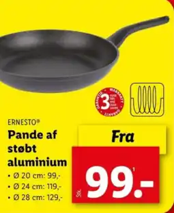 Lidl Pande af støbt aluminium tilbud