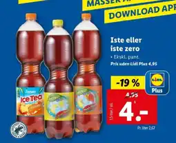 Lidl Iste eller iste zero tilbud