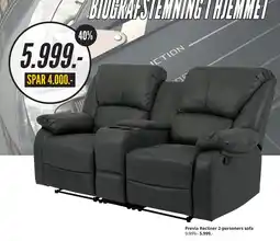 Previa Recliner 2-personers sofa