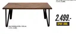 My Home Veni Sofabord 60 x 120 cm tilbud