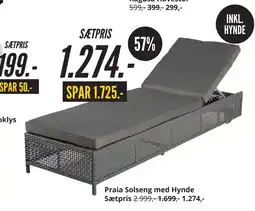 Praia Solseng med Hynde Sætpris