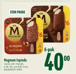 Min Købmand Magnum Ispinde tilbud