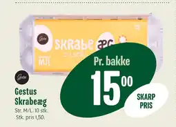 Min Købmand Gestus Skrabeæg tilbud