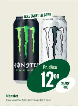 Min Købmand Monster tilbud