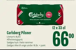 Min Købmand Carlsberg Pilsner tilbud