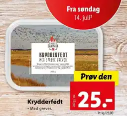 Lidl Krydderfedt tilbud