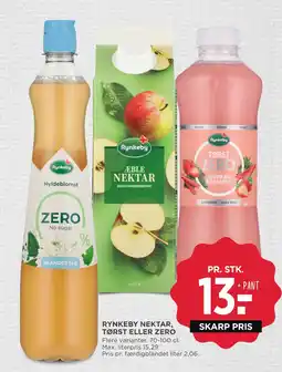MENY RYNKEBY NEKTAR, TØRST ELLER ZERO tilbud
