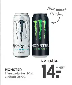MENY MONSTER tilbud