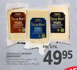 MENY CASTELLO TISTRUP SKÆREOST tilbud