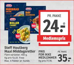 SPAR Steff Houlberg Maxi Middagsretter tilbud