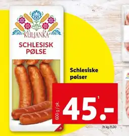 Lidl Schlesiske pølser tilbud