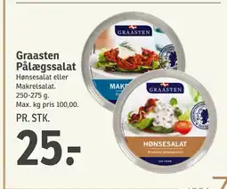 SPAR Graasten Pålægssalat tilbud