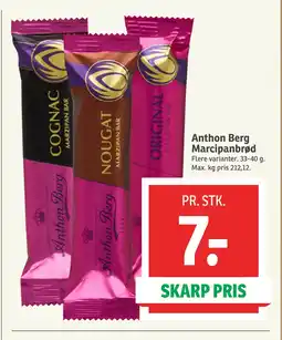 SPAR Anthon Berg Marcipanbrød tilbud