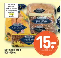 REMA 1000 Det Gode brød 500-950 g tilbud