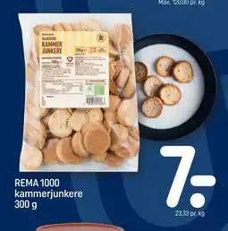 REMA 1000 REMA 1000 kammerjunkere 300 g tilbud