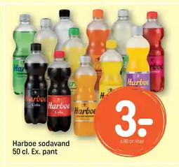 REMA 1000 Harboe sodavand 50 cl. Ex. pant tilbud
